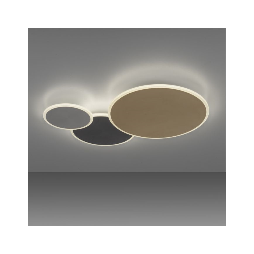 Paul Neuhaus 8007-70 - LED dimbar taklampa Q-PIATO LED/35W/230V 2700-5000K Wi-Fi + fjärrkontroll