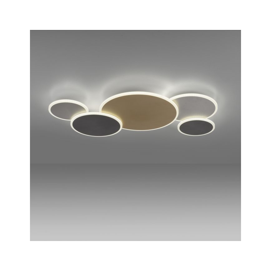 Paul Neuhaus 8008-70 - LED Dimbar taklampa Q-PIATO LED/49W/230V 2700-5000K Wi-Fi + fjärrkontroll