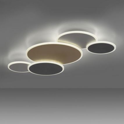 Paul Neuhaus 8008-70 - LED Dimbar taklampa Q-PIATO LED/49W/230V 2700-5000K Wi-Fi + fjärrkontroll