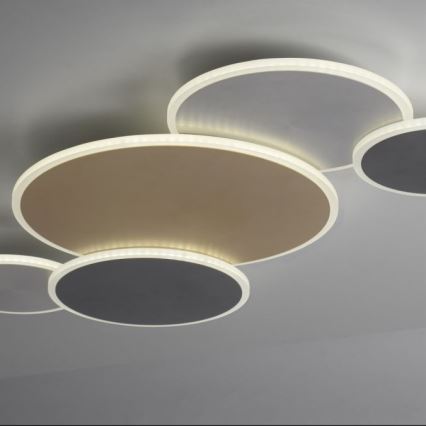 Paul Neuhaus 8008-70 - LED Dimbar taklampa Q-PIATO LED/49W/230V 2700-5000K Wi-Fi + fjärrkontroll