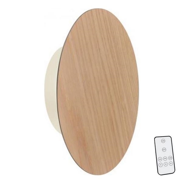 Paul Neuhaus 8152-79 - LED ljusreglerad vägglampa PUNTUA LED/1W/3,7V 2200 mAh + fjärrkontroll