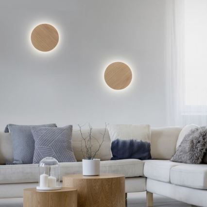 Paul Neuhaus 8152-79 - LED ljusreglerad vägglampa PUNTUA LED/1W/3,7V 2200 mAh + fjärrkontroll
