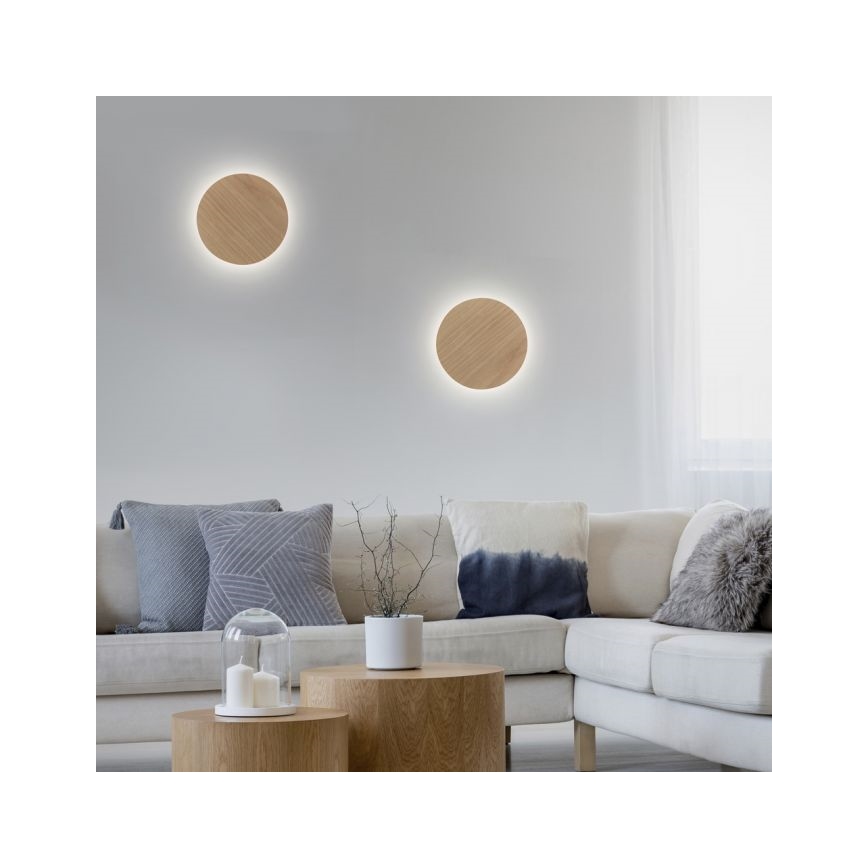 Paul Neuhaus 8152-79 - LED ljusreglerad vägglampa PUNTUA LED/1W/3,7V 2200 mAh + fjärrkontroll