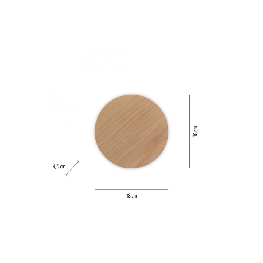 Paul Neuhaus 8152-79 - LED ljusreglerad vägglampa PUNTUA LED/1W/3,7V 2200 mAh + fjärrkontroll