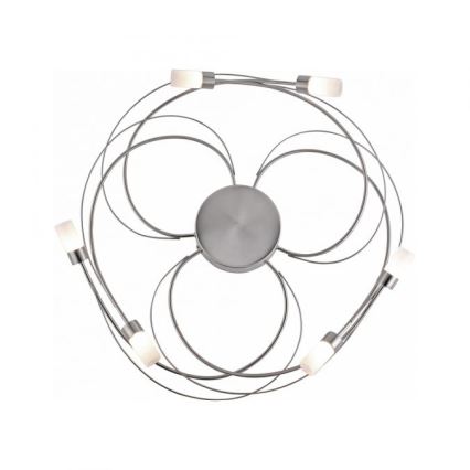 Paul Neuhaus 8250-55 - LED ljusreglerad fastsatt Ljuskrona  NELIA 6xLED/3W/230V