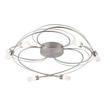Paul Neuhaus 8250-55 - LED ljusreglerad fastsatt Ljuskrona  NELIA 6xLED/3W/230V