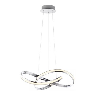 Paul Neuhaus 8291-17 - LED ljusreglerad ljuskrona på textilsladd MELINDA LED/30W/230V