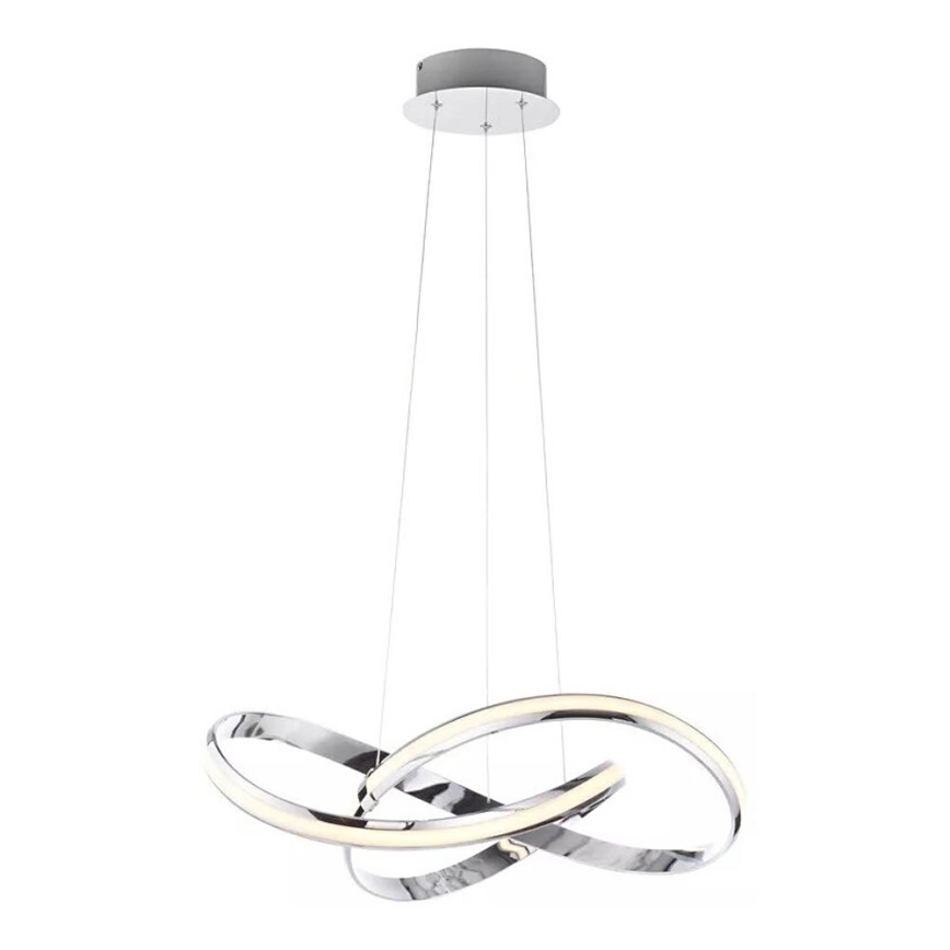 Paul Neuhaus 8291-17 - LED ljusreglerad ljuskrona på textilsladd MELINDA LED/30W/230V