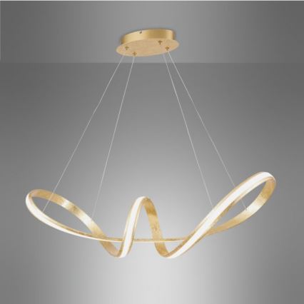 Paul Neuhaus 8292-12 - LED ljusreglerad ljuskrona på textilsladd MELINDA LED/38W/230V