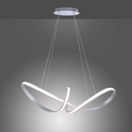 Paul Neuhaus 8292-55 - LED ljusreglerad ljuskrona på textilsladd MELINDA 1xLED/38W/230V