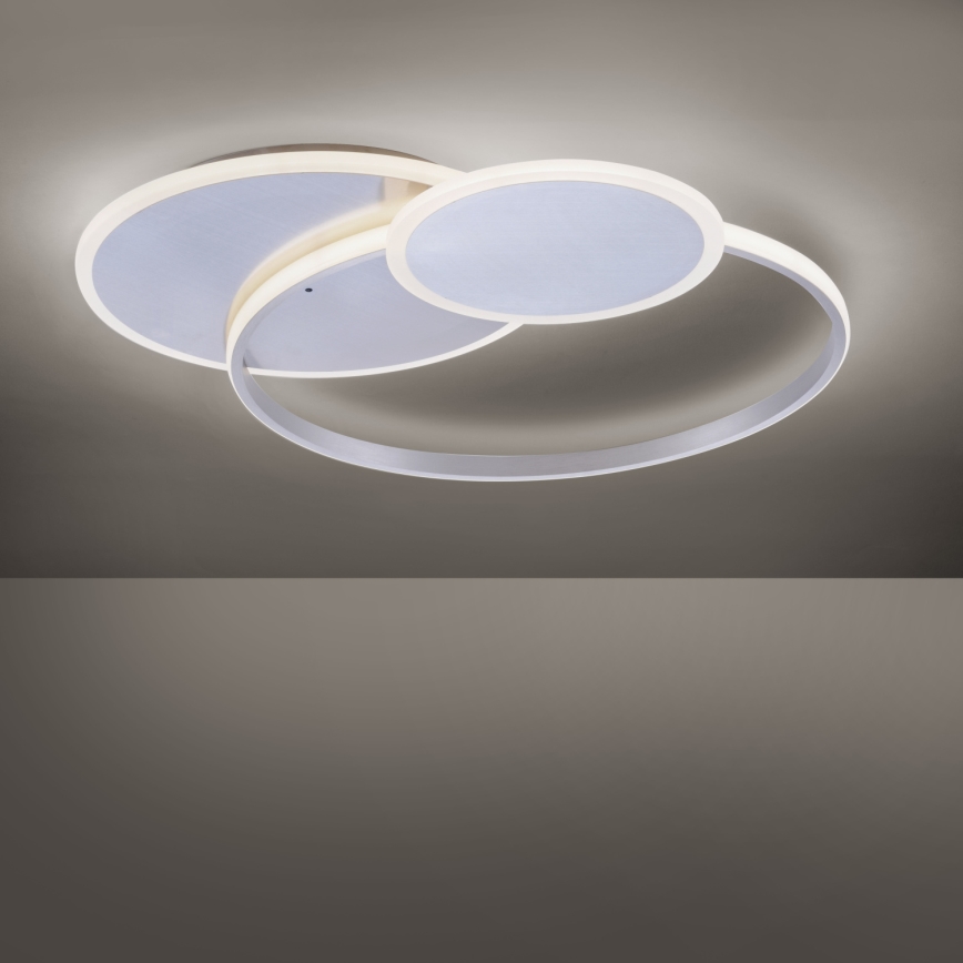 Paul Neuhaus 8318-55 - LED Dimbar Takbelysning EMILIO LED/53W/230V + Fjärrstyrd