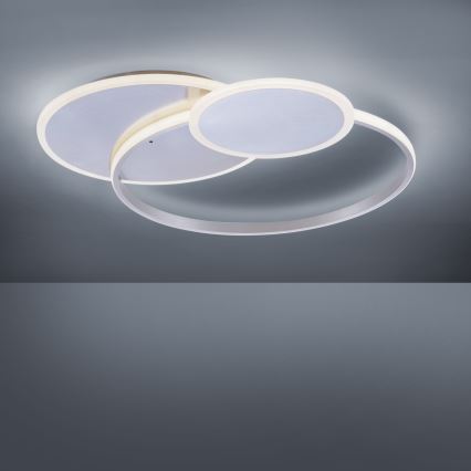 Paul Neuhaus 8318-55 - LED Dimbar Takbelysning EMILIO LED/53W/230V + Fjärrstyrd