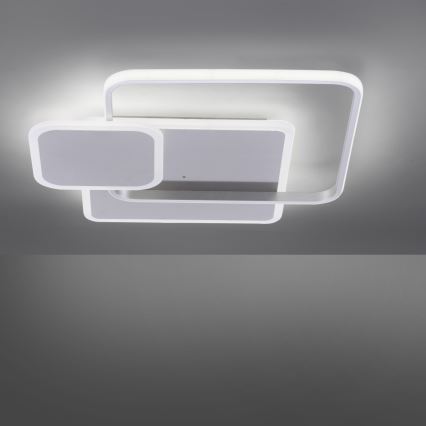 Paul Neuhaus 8319-55 - LED Dimbar Takbelysning EMILIO LED/53W/230V + Fjärrstyrd