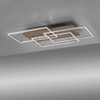 Paul Neuhaus 8330-79 - Dimbar LED ytmonterad ljuskrona PALMA 3xLED/12W/230V tall + fjärrkontroll
