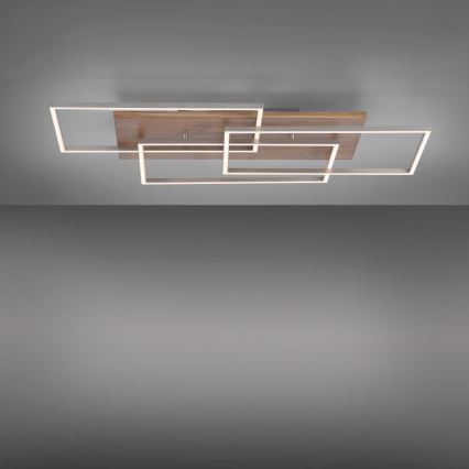 Paul Neuhaus 8330-79 - Dimbar LED ytmonterad ljuskrona PALMA 3xLED/12W/230V tall + fjärrkontroll