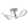 Paul Neuhaus 8331-17 - Dimbar LED ytmonterad ljuskrona MELINDA LED/30W/230V skinande krom