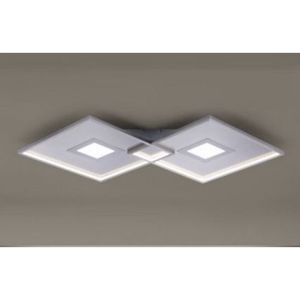 Paul Neuhaus 8378-55 - LED Dimbar taklampa AMARA LED/45W/230V skinande krom + fjärrkontroll
