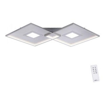 Paul Neuhaus 8378-55 - LED Dimbar taklampa AMARA LED/45W/230V skinande krom + fjärrkontroll