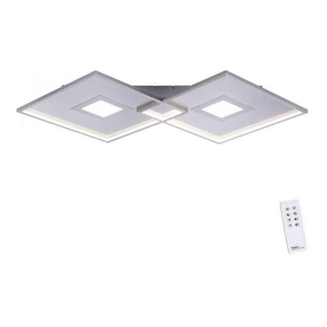 Paul Neuhaus 8378-55 - LED Dimbar taklampa AMARA LED/45W/230V skinande krom + fjärrkontroll