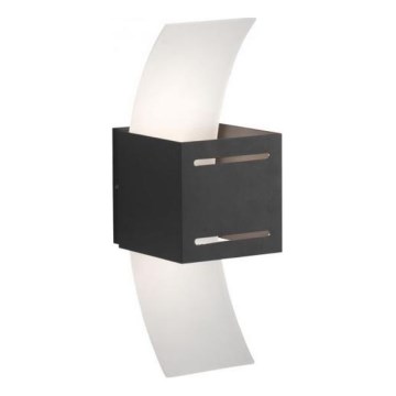 Paul Neuhaus 9007-13 - Vägglampa ORMA 1xG9/40W/230V svart