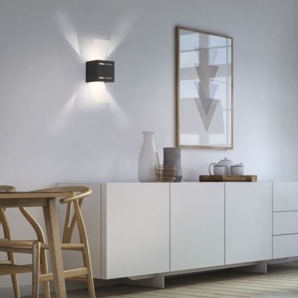 Paul Neuhaus 9007-13 - Vägglampa ORMA 1xG9/40W/230V svart