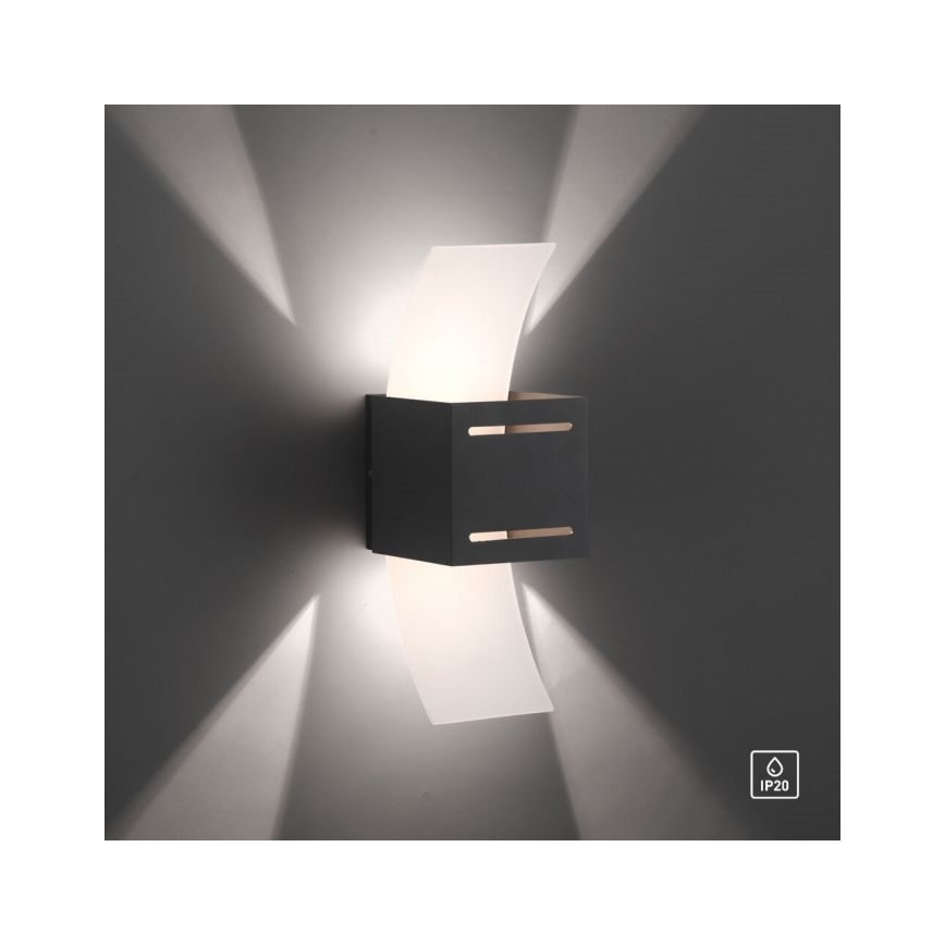 Paul Neuhaus 9007-13 - Vägglampa ORMA 1xG9/40W/230V svart