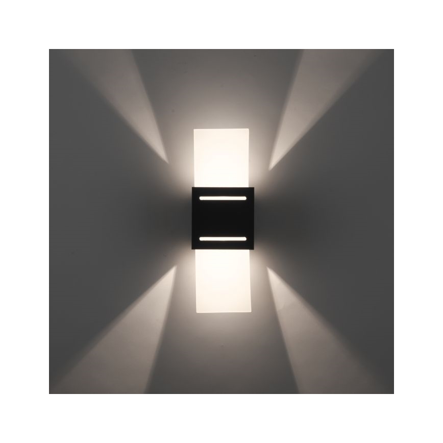 Paul Neuhaus 9007-13 - Vägglampa ORMA 1xG9/40W/230V svart