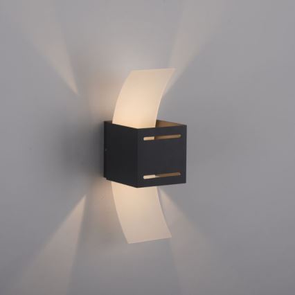 Paul Neuhaus 9007-13 - Vägglampa ORMA 1xG9/40W/230V svart