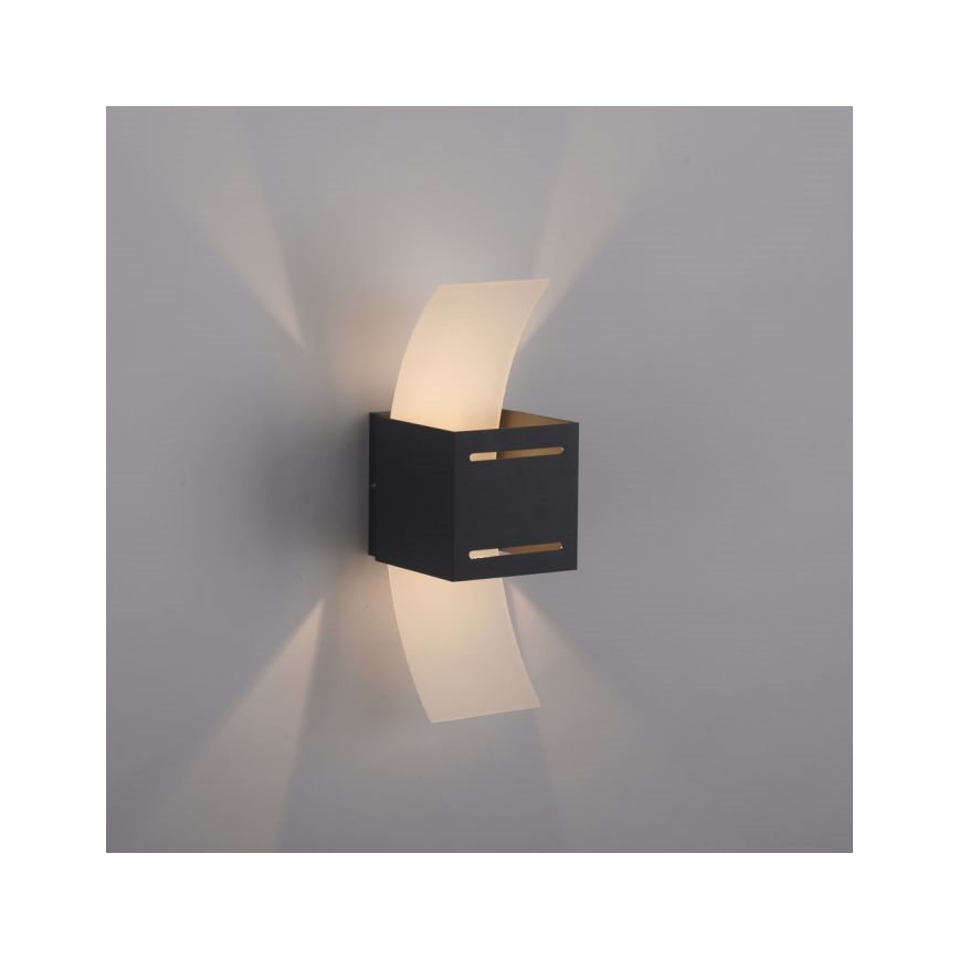 Paul Neuhaus 9007-13 - Vägglampa ORMA 1xG9/40W/230V svart