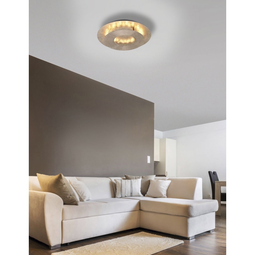 Paul Neuhaus 9011-12 - LED taklampa NEVIS LED/6W/230V gyllene 
