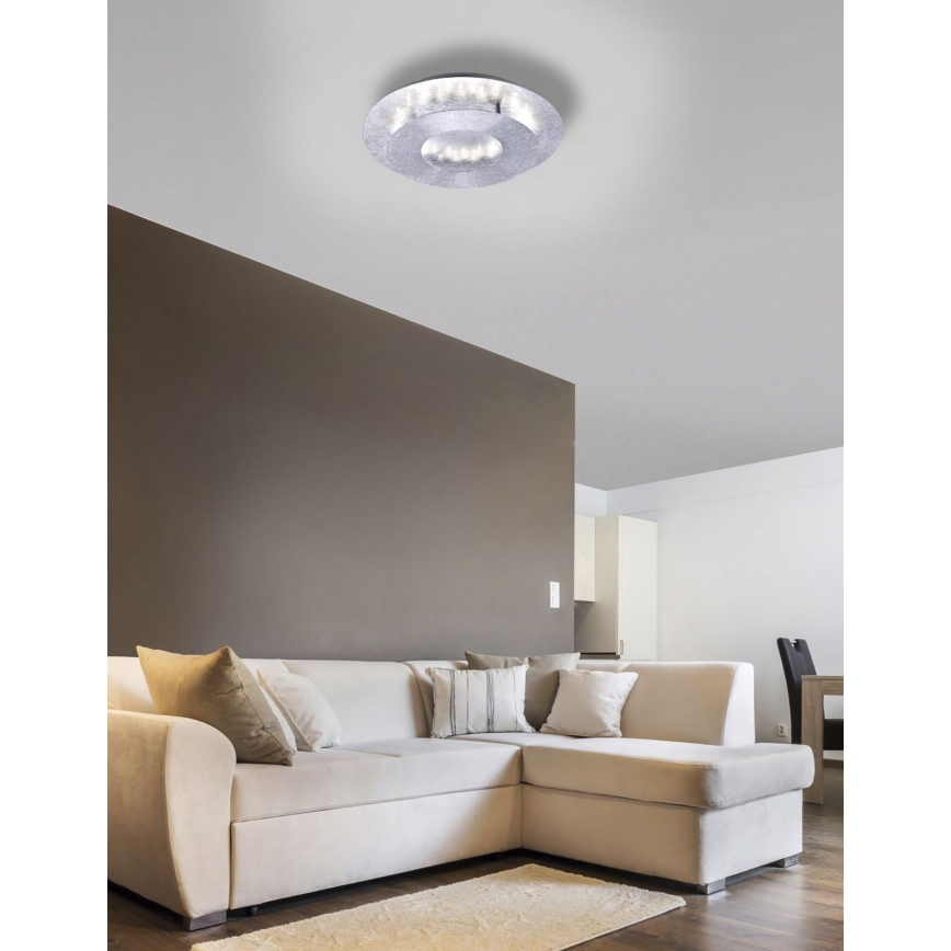 Paul Neuhaus 9011-21 - LED taklampa NEVIS LED/6W/230V silver