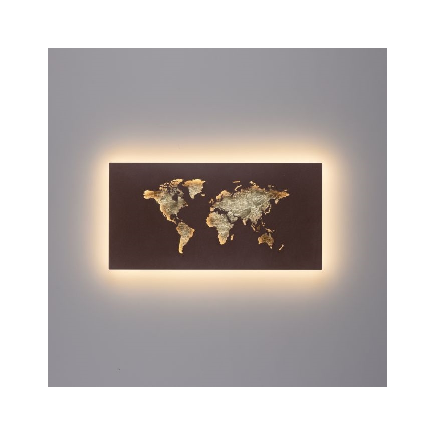 Paul Neuhaus 9056-48 - LED Dekorativ vägglampa MAP LED/25W/230V 3000K