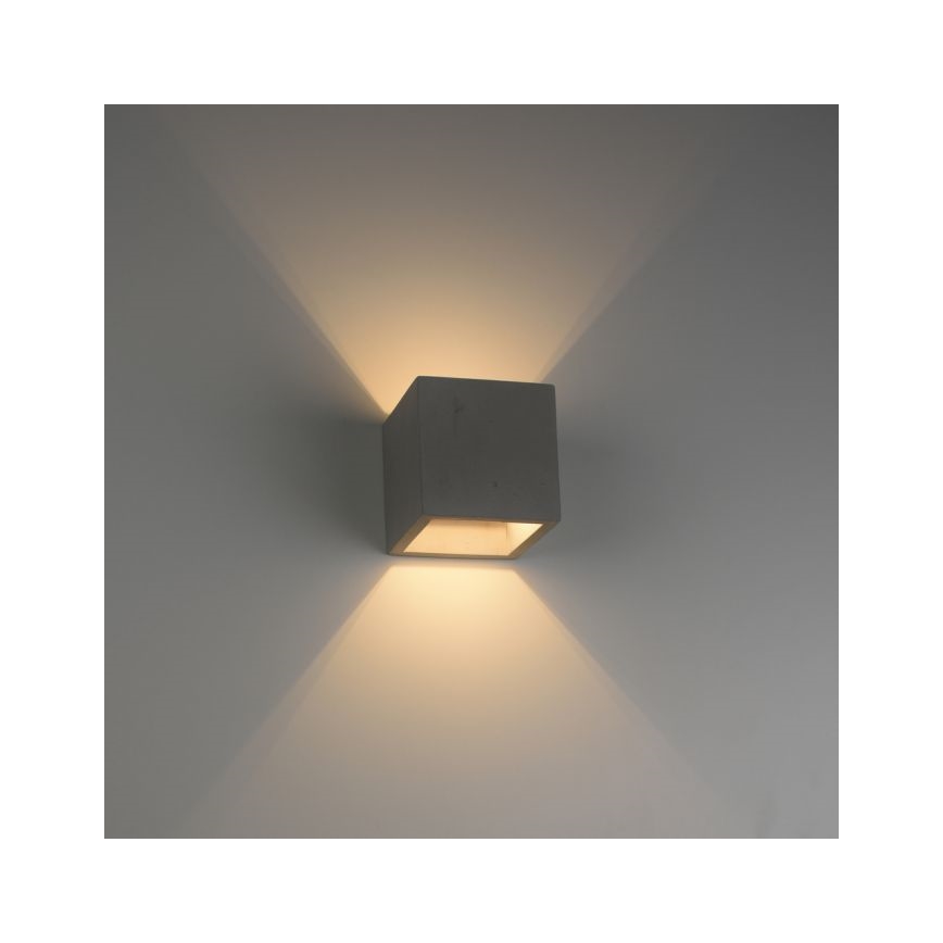 Paul Neuhaus 9069-22 - Vägglampa ETON 1xG9/25W/230V betong