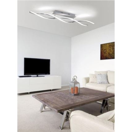 Paul Neuhaus 9143-55 - LED ljusreglerad fastsatt Ljuskrona  POLINA 2xLED/10,2W/230V