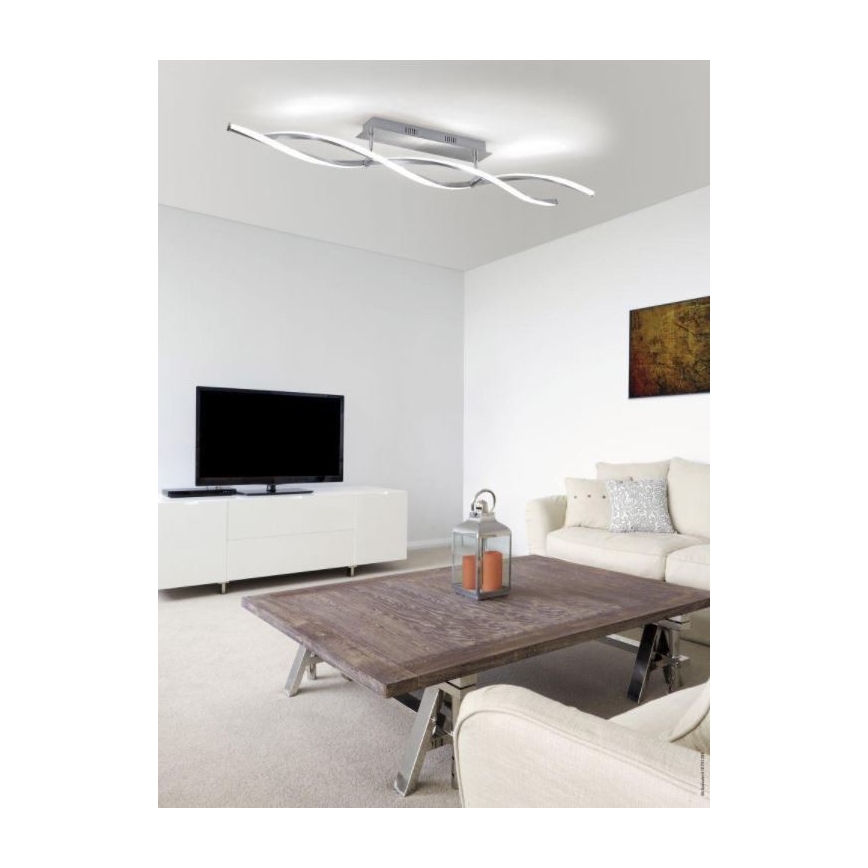 Paul Neuhaus 9143-55 - LED ljusreglerad fastsatt Ljuskrona  POLINA 2xLED/10,2W/230V