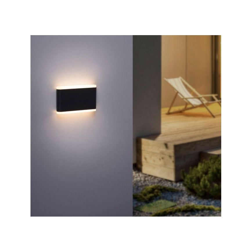 Paul Neuhaus 9483-13 - LED vägglampa för utomhusbruk ELSA 2xLED/5,4W/230V IP65