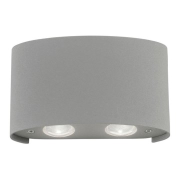 Paul Neuhaus 9487-21 - Utomhus LED vägglampa  CARLO 4xLED/0,8W/230V IP54