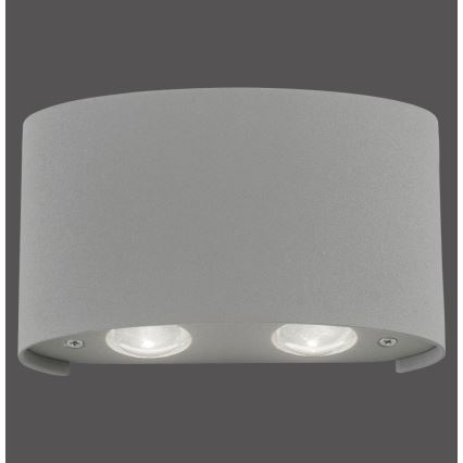 Paul Neuhaus 9487-21 - Utomhus LED vägglampa  CARLO 4xLED/0,8W/230V IP54