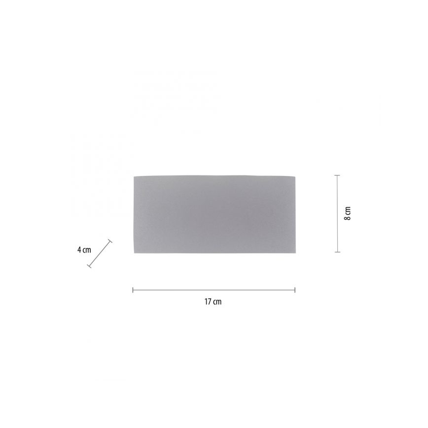 Paul Neuhaus 9488-21 - Utomhus LED vägglampa  CARLO 6xLED/0,8W/230V IP54