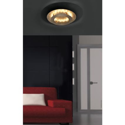 Paul Neuhaus 9620-12 - LED taklampa NEVIS LED/18W/230V gyllene 