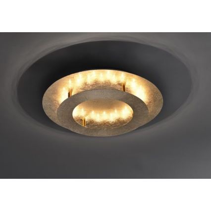 Paul Neuhaus 9620-12 - LED taklampa NEVIS LED/18W/230V gyllene 