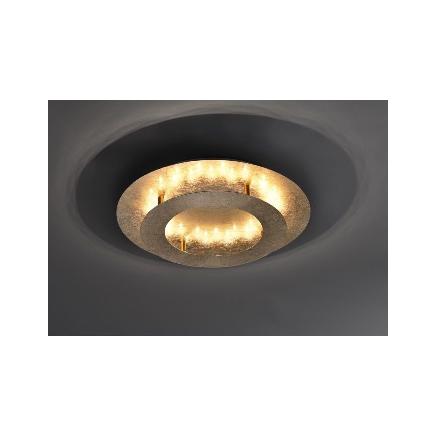Paul Neuhaus 9620-12 - LED taklampa NEVIS LED/18W/230V gyllene 