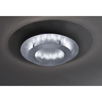 Paul Neuhaus 9620-21 - LED taklampa NEVIS LED/18W/230V silver