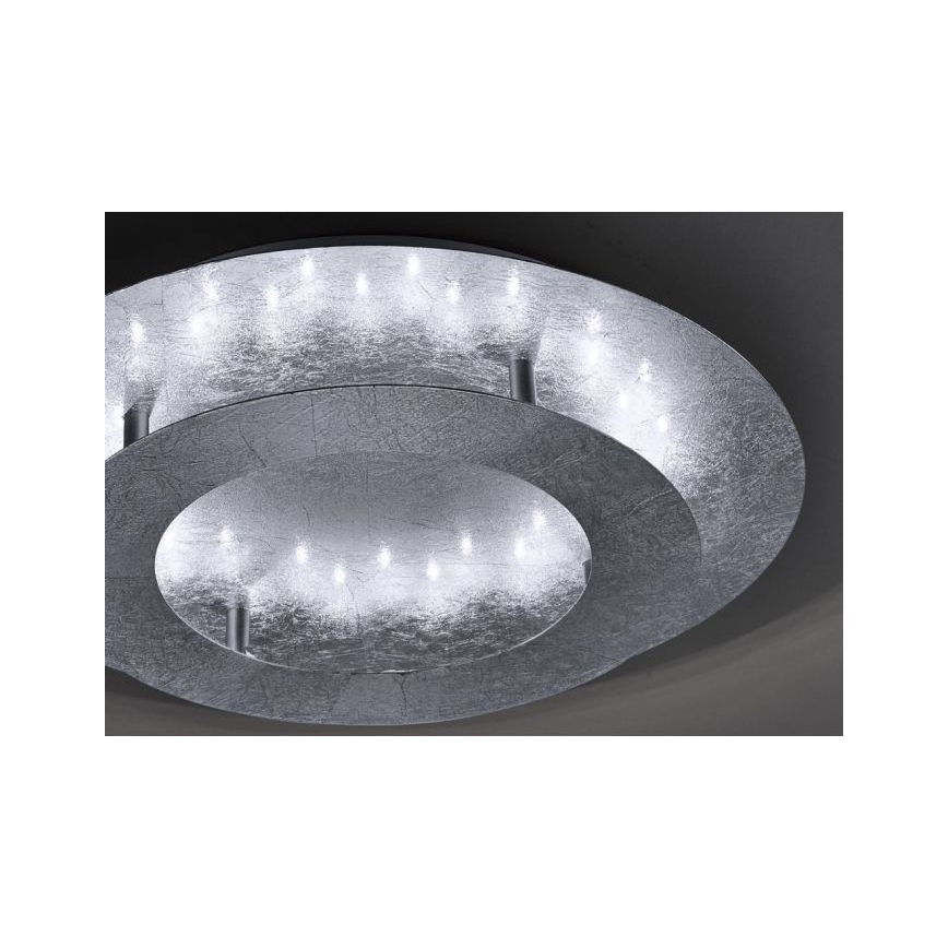 Paul Neuhaus 9620-21 - LED taklampa NEVIS LED/18W/230V silver