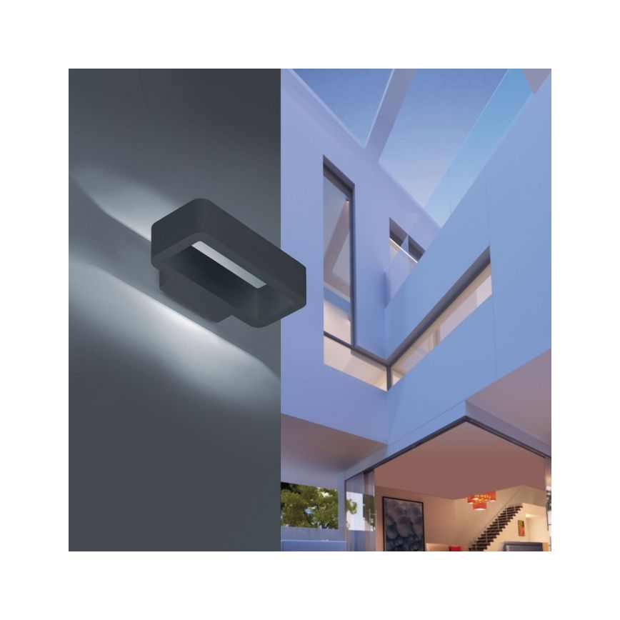 Paul Neuhaus 9668-13 - Utomhus LED vägglampa  HENDRIK LED/5,2W/230V IP54