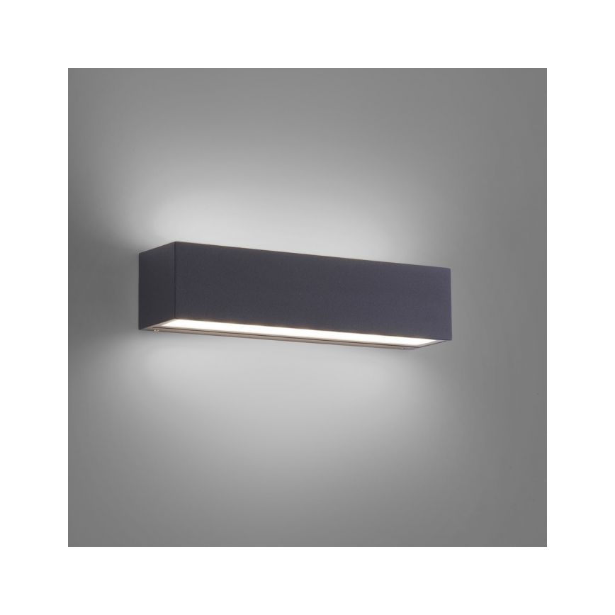 Paul Neuhaus 9675-13 - Utomhus LED vägglampa  ROBERT 2xLED/9W/230V IP65