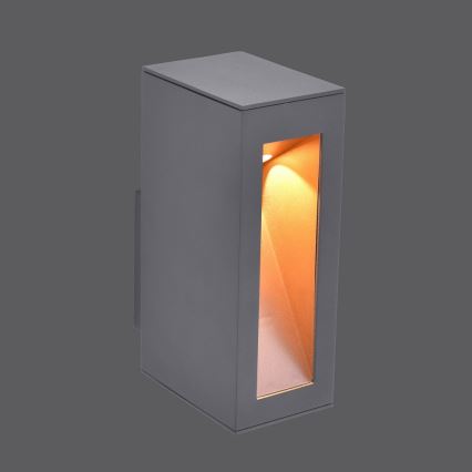Paul Neuhaus 9693-13 - LED vägglampa för utomhusbruk JUSTIN LED/7W/230V IP44