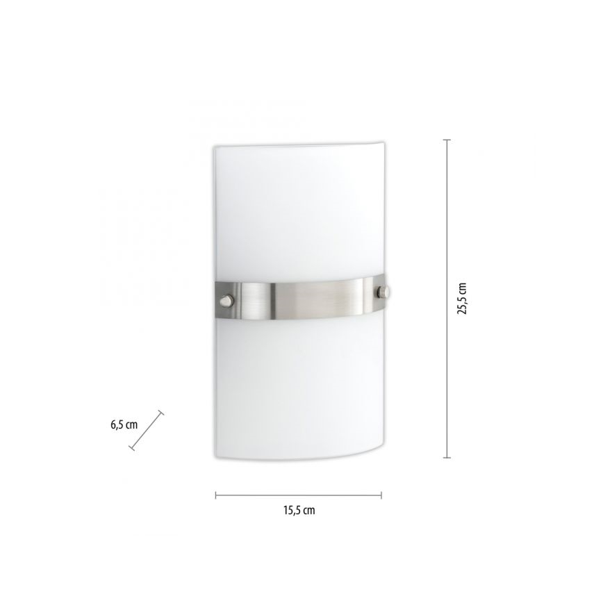 Paul Neuhaus 9846-55 - Vägglampa  SQUARE 2xE14/40W/230V