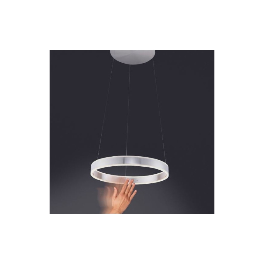 Paul Neuhaus - Dimbar LED-lampakrona med snöre och sensor ARINA LED/27W/230V