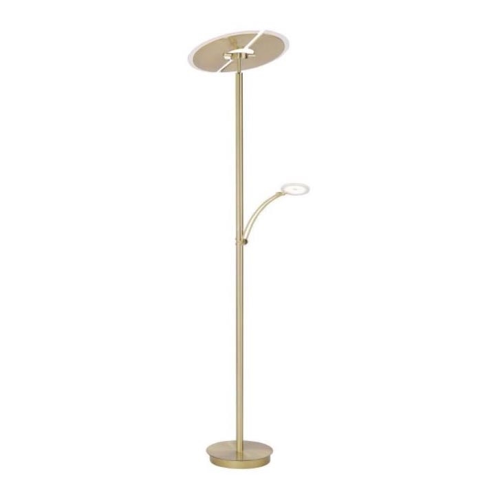 Paul Neuhaus - LED Dimbar Golvlampa ARTUR 2xLED/21W+1xLED/6W/230V guld